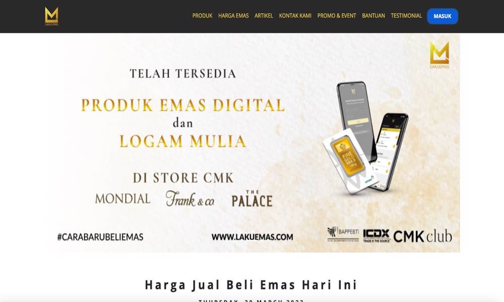 pendaftaran laku emas
