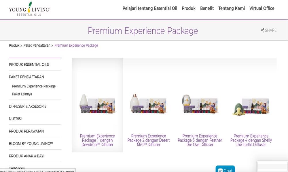 Pilih produk