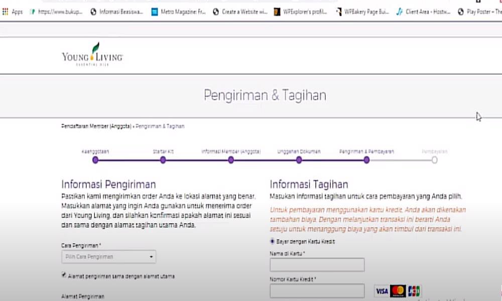 pengiriman dan tagihan